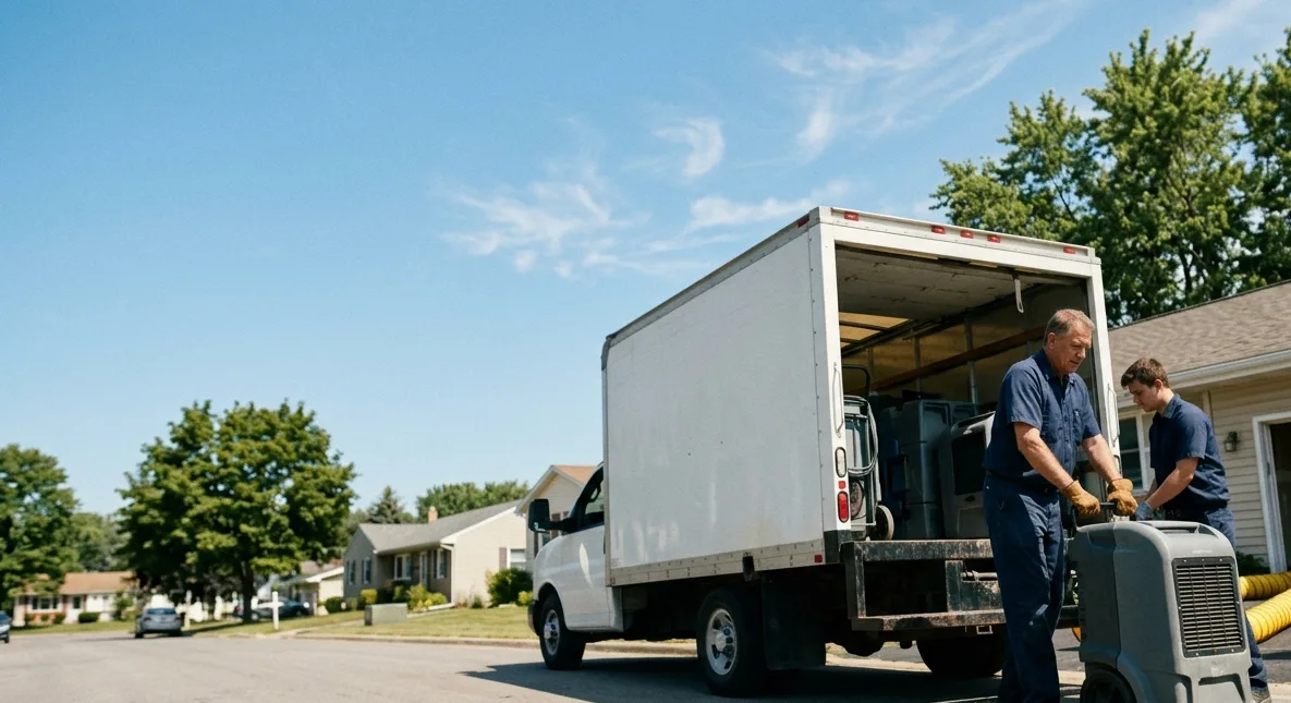 Water Damage Cleanup in Iron Mountain, MI near me